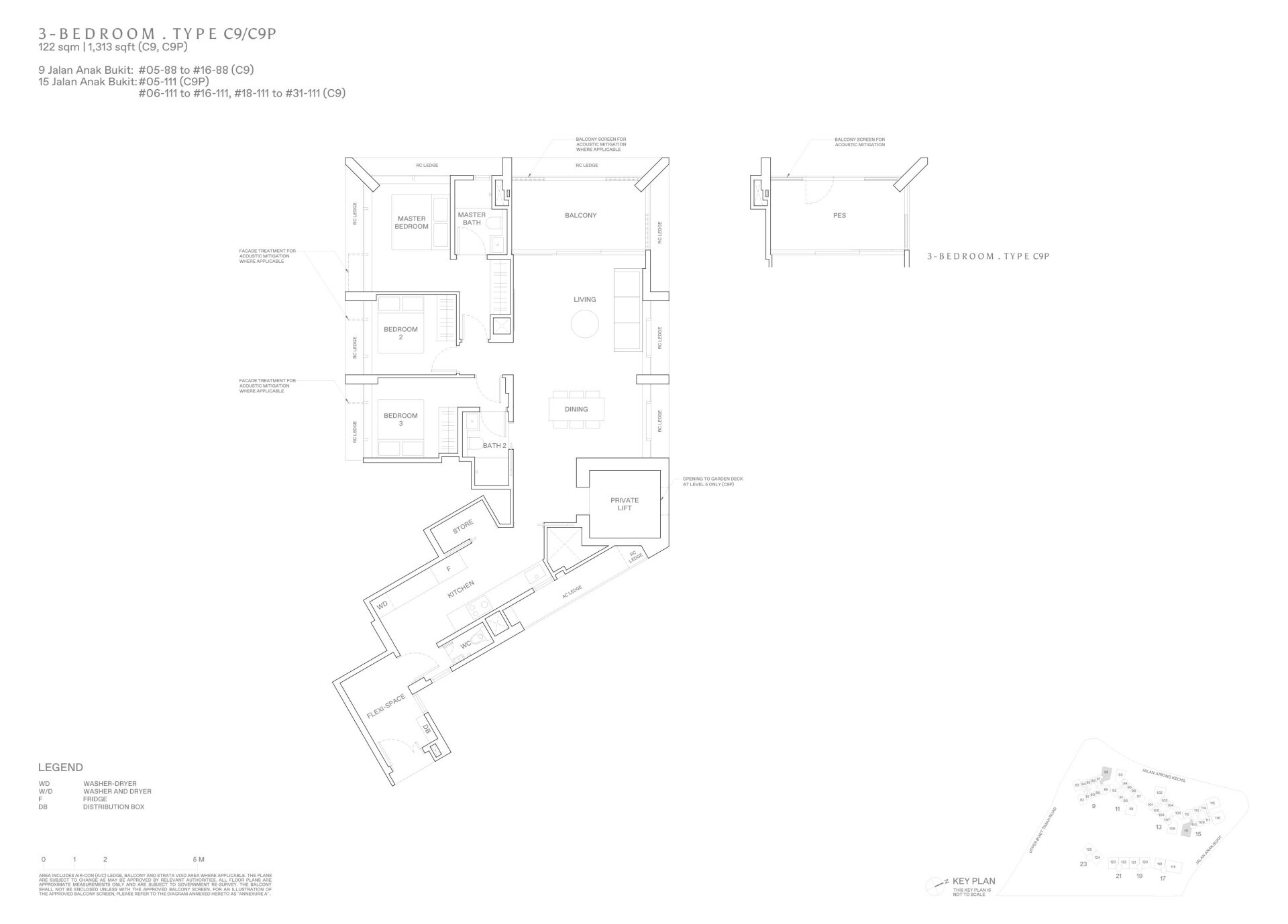 The Reserve Residences floorplan